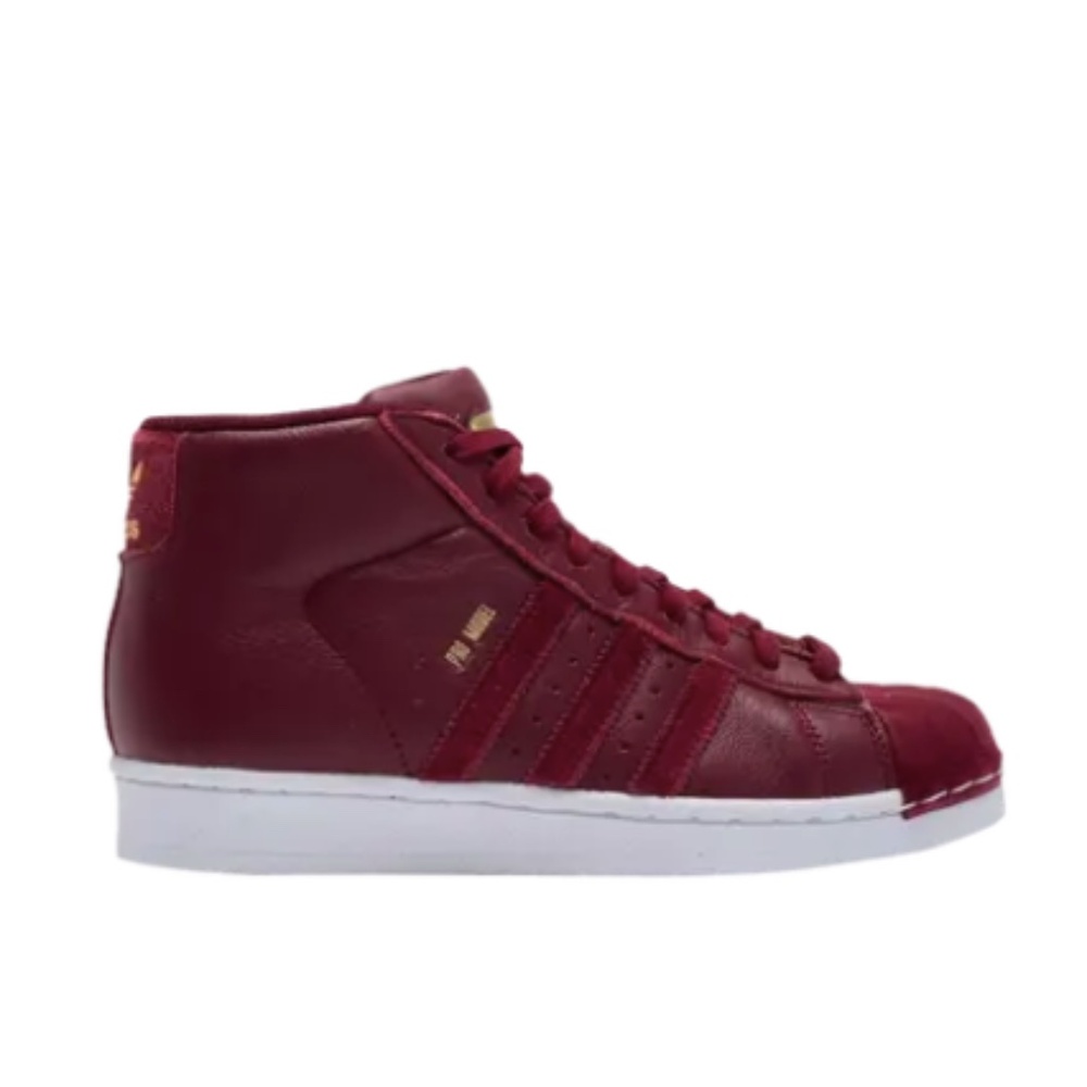 Adidas Pro Model J "Collegiate Burgundy" AC7996 High Top Sneakers Size 5